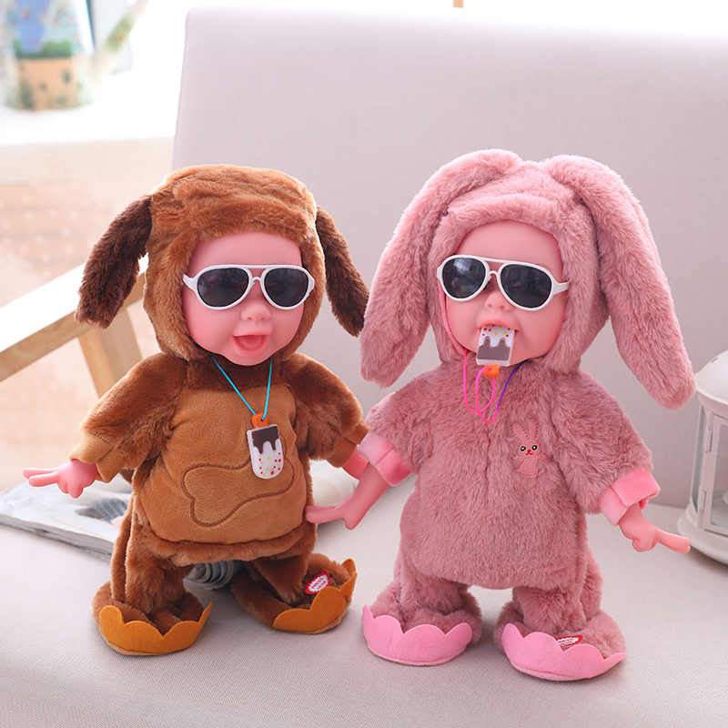 Funny Electronic Dancing Dog Plush Doll Toy
