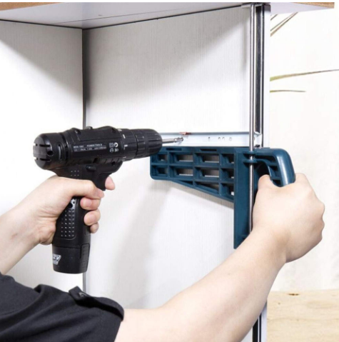 Universal Magnetic Drawer Slide Jig Cabinet Drawer Mounting Tool for Installing Drawer Slides Woodworking Tool