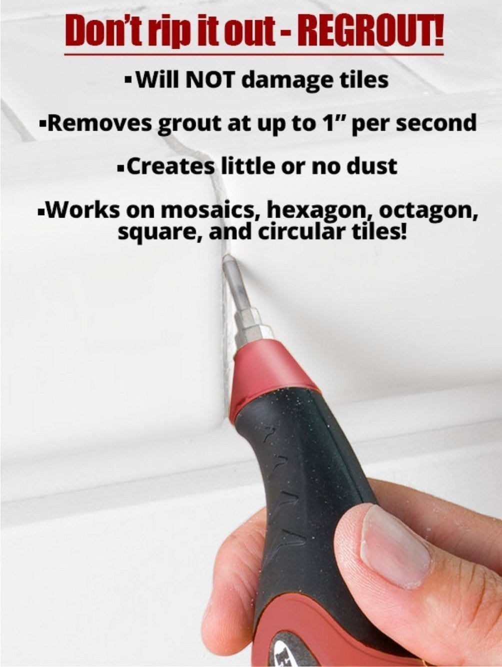 Electric Grout Remover