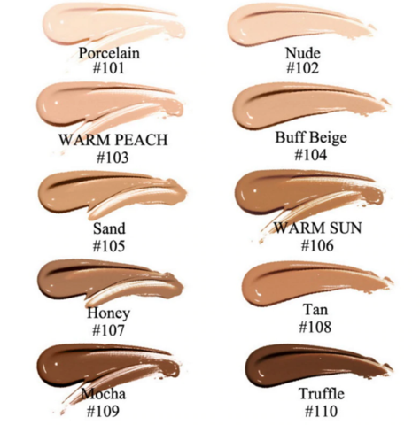 FLAWLESS LONGEST LASTING HIGH COVERAGE MAKEUP FOUNDATION CONCEAL CREAM