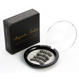 False Eyelashes Magnetic Natural 3 Magnets Set Natural Long Wearing Without Glue Long Lasting Multiple Magnetic Eyelashes