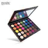 IMAGIC 35 Color Eyeshadow Palette Matte Glitter Eyeshadow Primer Luminous Eye Shadow Ladies Gift Qual Codigo Rastreio