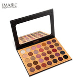 IMAGIC 35 Color Eyeshadow Palette Matte Glitter Eyeshadow Primer Luminous Eye Shadow Ladies Gift Qual Codigo Rastreio