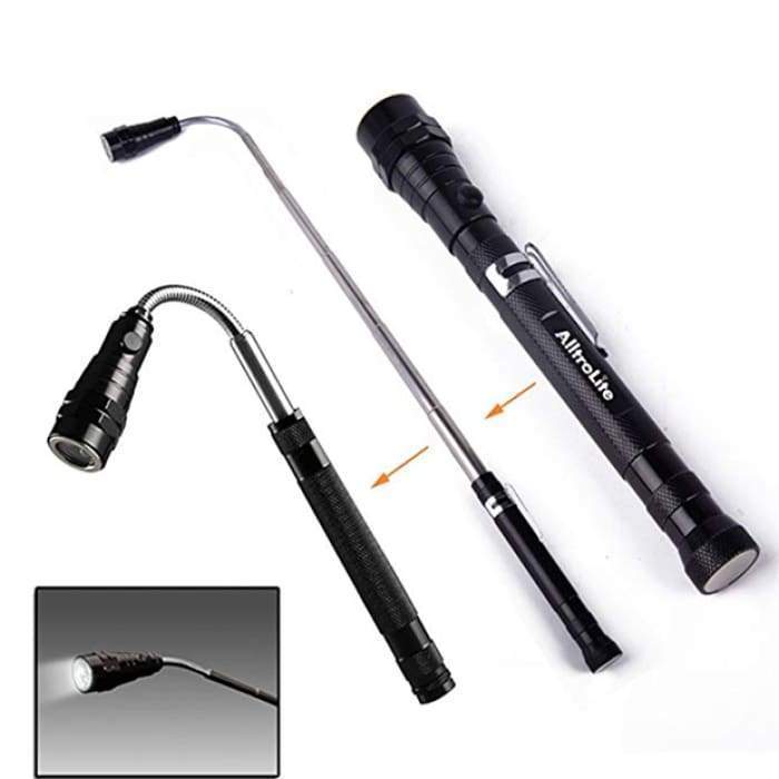 Telescoping Magnetic LED Pickup Tool