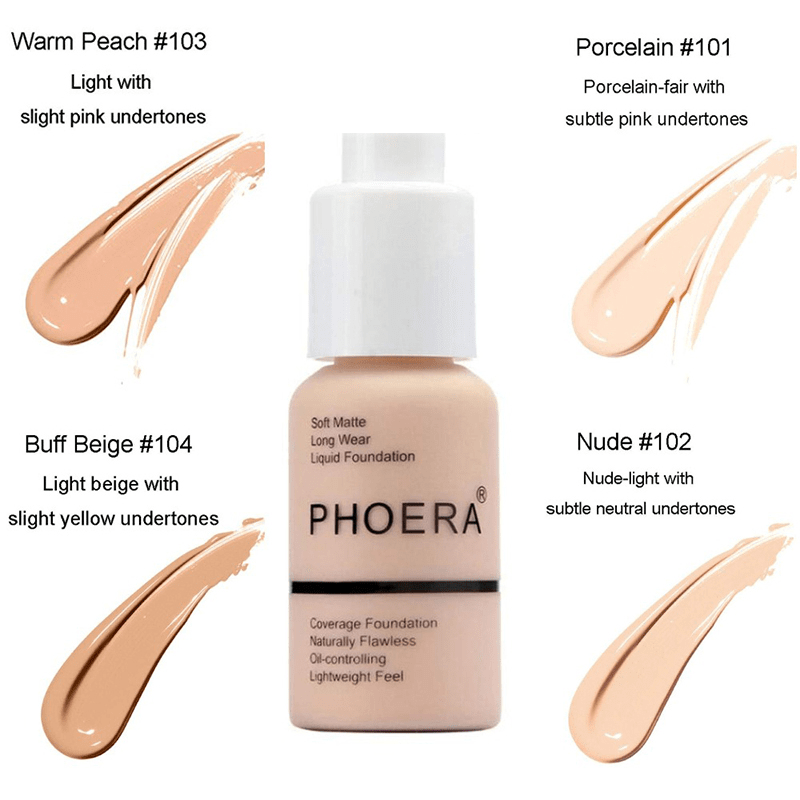 FLAWLESS LONGEST LASTING HIGH COVERAGE MAKEUP FOUNDATION CONCEAL CREAM