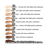 FLAWLESS LONGEST LASTING HIGH COVERAGE MAKEUP FOUNDATION CONCEAL CREAM